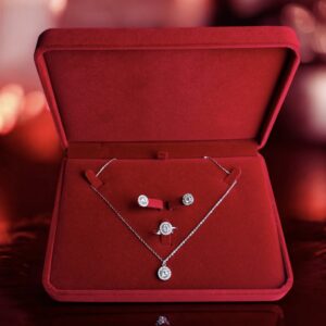 Valentine's oval SILVER